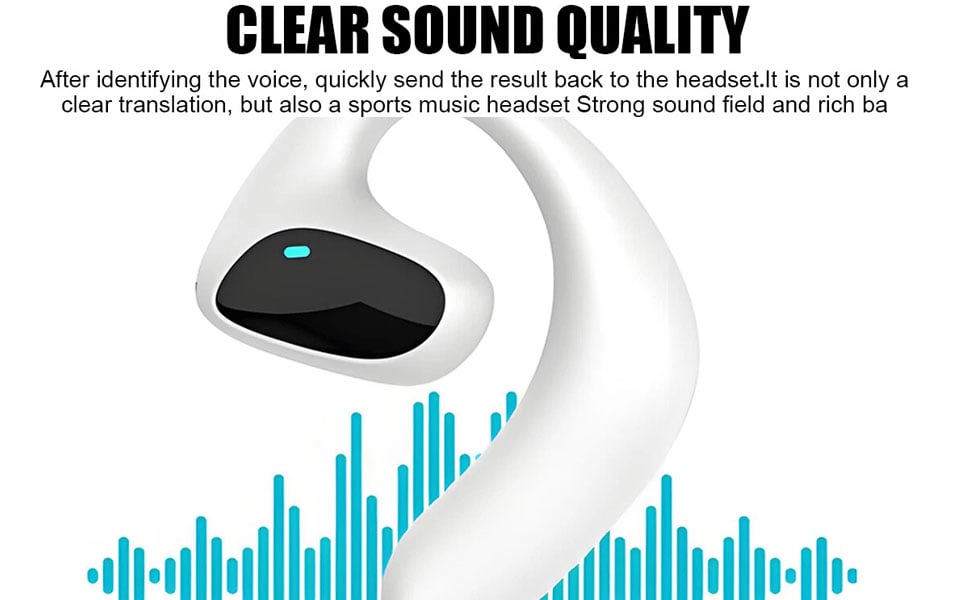 SonaBuds translating earbuds real-time language translation in use