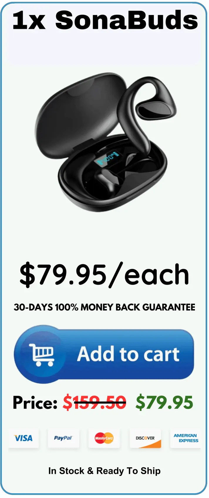 SonaBuds translating earbuds product view