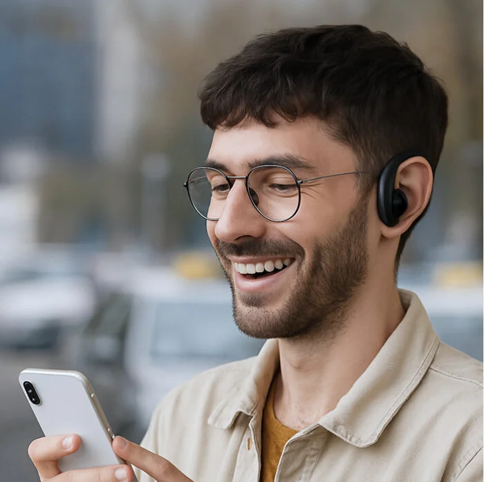 SonaBuds step 2 pair translating earbuds via Bluetooth